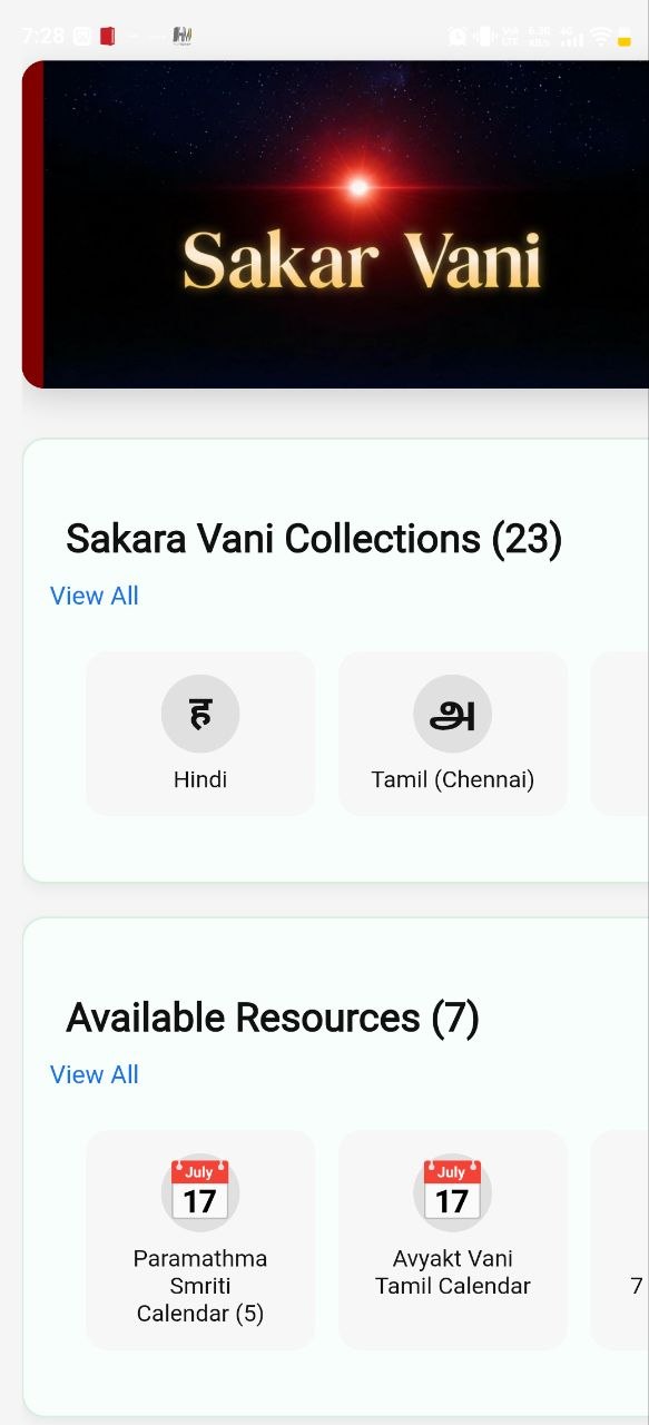 Divine Connectionz Home Screen